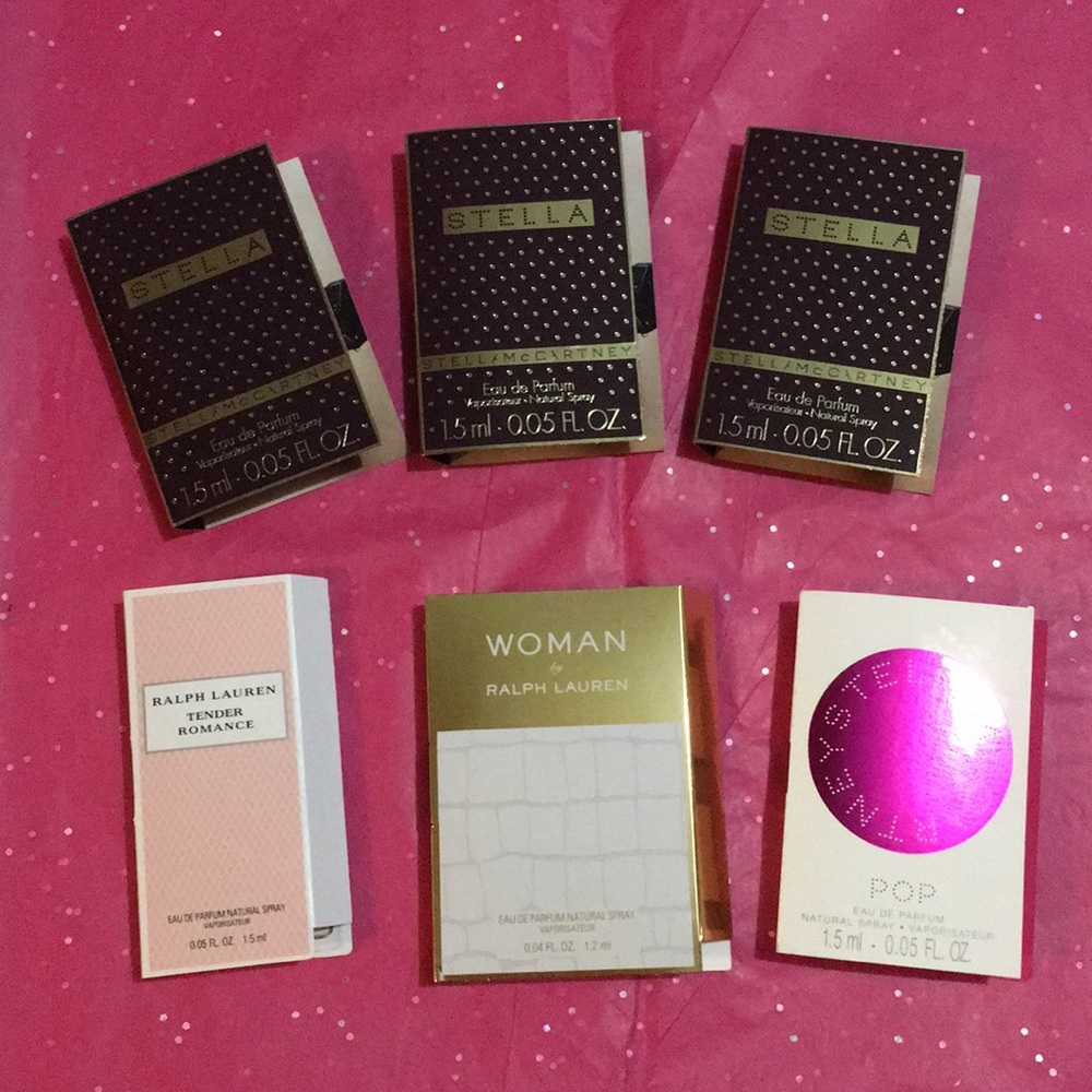6 samples Stella maccartney ralph lauren